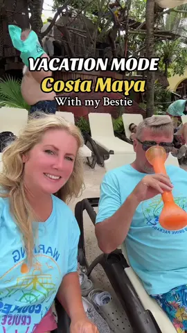 Costa Maya Today Friends Happy Monday  #vacation #costamaya #cruisetok #couplesvacation 