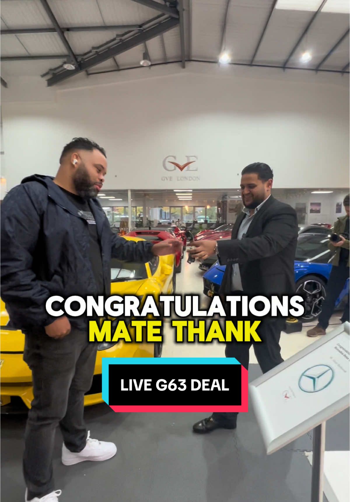 Customer collects his CUSTOM URBAN G Wagon 🤝 #thedealcloser #supercars #carguy #fyp #mercedes #gwagon 