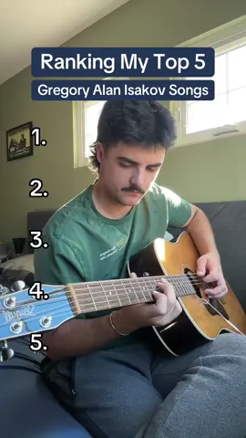 Ranking My Top 5 Gregory Alan Isakov Songs! #top5 #fyp #gai #guitar #acoustic #fy #guitartok #ranking #foryoupage #gregoryalanisakov 