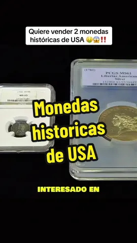 Monedas históricas de USA #elpreciodelahistoria #monedasdecoleccion #antiguedades #coleccion #coleccionista #historychannel 