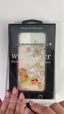 the NEW mice friends case is available now 🐭👒🍎🧺#wildflowercases #wfcases #cutephonecase #phonecases #fallaesthetic 