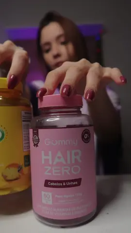 Cupom: NATIE 🩷 Gummy é perfeito!! #gummy #gummyhair #asmr @Gummy Hair  ✔︎ @Gummy Hair Vitamin 