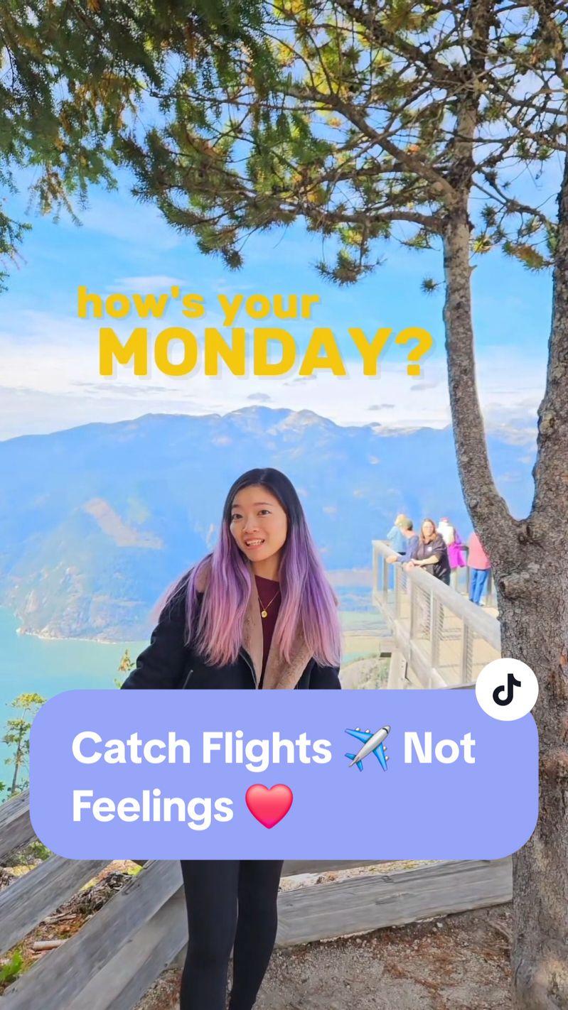 Catch flights ✈️  Did you recognize any of these spots from Vancouver? #vancouver #travel #travellifestyle #traveltiktok #travelvlog #catchflightsnotfeelings #torontoinfluencer 