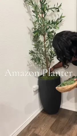 My favorite Amazon purchases of the year has got to be this 7ft olive tree & concrete indoor/outdoor planter!  #amazon #olivetree #homedecor #amazonhome #amazonfind #interiordesign 