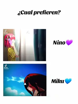 ¿?🤔#ninonakano #mikunakano #nino #miku 