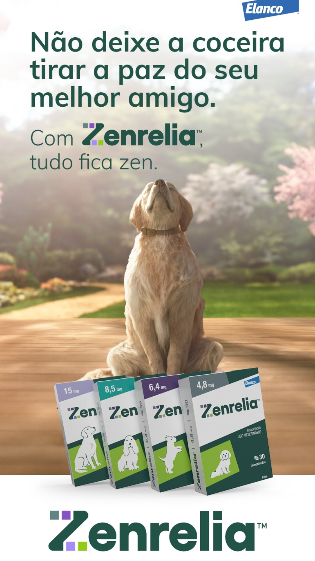 Zenrelia o novo produto para o alívio da coceira do seu pet #dogcatcompany #dogcatcompanylondrina #dogandcat #londrina #petshop #elancopetsbr #saudepet 