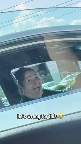 Gotta love harmless pranks. 😭😂 (@Wayne) #prank #funny #fail #car 