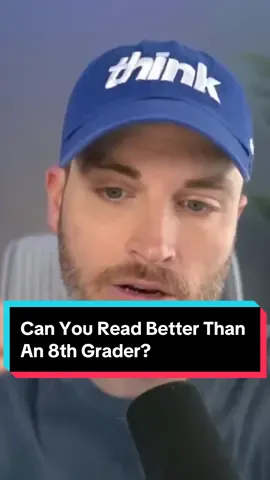 Can You Read Better Than An 8th Grader? #areyousmart #contentcreation #SelfImprovement 