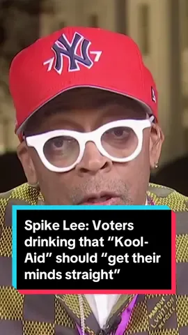Legendary filmmaker Spike Lee spoke with @Ari Melber 📺 🎤 about the 2024 election and why he thinks Black male voters should support VP Harris for president. “There’s nothing that this other guy can do that’s going to put us, not just Black folks, but Americans in a better position going forward,” he said. #kamalaharris #politics #election #spikelee #black #voters 