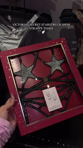 VICTORIA’S SECRET STARSTRUCK SHINE STRAPPY TEDDY🖤🪽✨#victoriasecret #victoriasecretfashionshow2024 #victoriasecretstarstruckcollection #victoriasecretangel #shine #vsstore #fyppppppppppppppppppppppp 