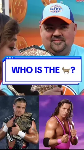 WHO IS PRO WRESTLINGS GOAT!? #gabrieliglesias #stonecoldsteveaustin #shawnmichaels #brethart 