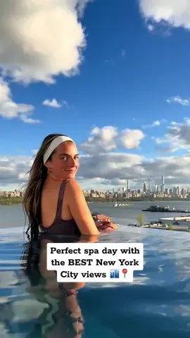 Pro tip: visit @sojospaclub on a weekday for a huge discount‼️ #nyc #newyorkcity #thingstodoinnyc #dateideas #date #couple #couplegoals #nycskyline #spa #spaday #travel #traveltips #tiktoktravel #travelcouple 