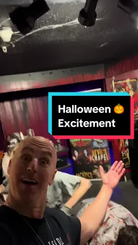 Who else is excited for Halloween 🎃, where ghouls and crazies come out to play?! 👻🕷️ @Douglas Tait #halloween #halloweencostume #halloweenishere #michaelmyers #funny #hauntedhouse #hillsidehouseofhell #fyp #fypシ #fypage 
