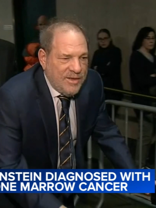 Harvey Weinstein has been diagnosed with a form of bone marrow cancer, sources told ABC News. #news #harveyweinstein