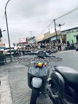 jangalupa brsyukur😜🤏🏼#vespa #anakbungsuperempuan 