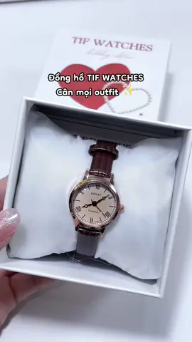 Em đồng hồ nhà @TIF WATCHES đem làm quà cũng cute ✨ Cân mọi outfit lun 💕#reviewlamdep #tifwatches #lactaybac #donghonu #quatang #backtoschool #chee1510 
