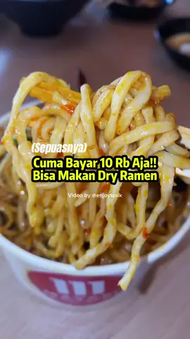 CUMA BAYAR 10 RIBU BISA AMBIL DRY RAMEN SEPUASNYA SAMPE TUMPAH2 Hello wargi Tasikmalaya✨ Promo re-opening ini, diperpanjang yg asalnya tgl 19 - 21 Oktober 2024 jdi saampe 27 Oktober 2024 dan berlaku di 2 titik @Mayasi Ramen cabang mayasari plaza dan asia plaza. Untuk promonya, dapatkan promo makan ramen sepuasnya dengan bayar cuma 10rb aja, khusus untuk Pelajar dan mahasiswa dengan jam promo tidak terbatas setiap harinya. Yuk langsung serbu dan nikmati sensasi makan ramen di @mayasiresto di cabang Mayasari Plaza & Asia Plaza Tasikmalaya Jnagan lupa tap2 layar & tinggalkan komentar😍 Silahkan bantu share & tag 👍🏻 #enjoytasik #tasikfoodhunting #mangguma #mayasiramendanbento #ramentasik #ramen #tasikmalaya #tiktokberanda 