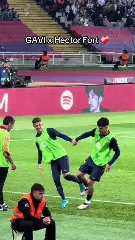 Gavi and Hector Fort at the game vs Sevilla 💙❤️‍🩹@fcbarcelona @Hector Fort  A duo that we did not know we needed..And ofc the two favourites of the fangirls💞 Follow for more!!  #pablogavi #gavi #hectorfort #hectorfortedit #hectorfortedits #gaviedit #pablogaviedit #viscabarca🔴🔵 #fcbarcelona #barça #hectorfortgarcia #pablogavi30 