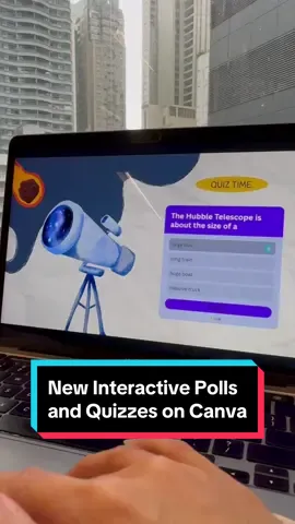 Engage your class and spark conversations with #Polls and #Quizzes on Canva! Check out our latest feature on how to make learning more fun. 🤩 #canvaph #designhack #animation #canvatips #canvatutorial #canvaforeducation #classes #lessons #presentations