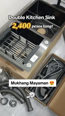 Pinaka Murang Kitchen Double Sink #kitchensink