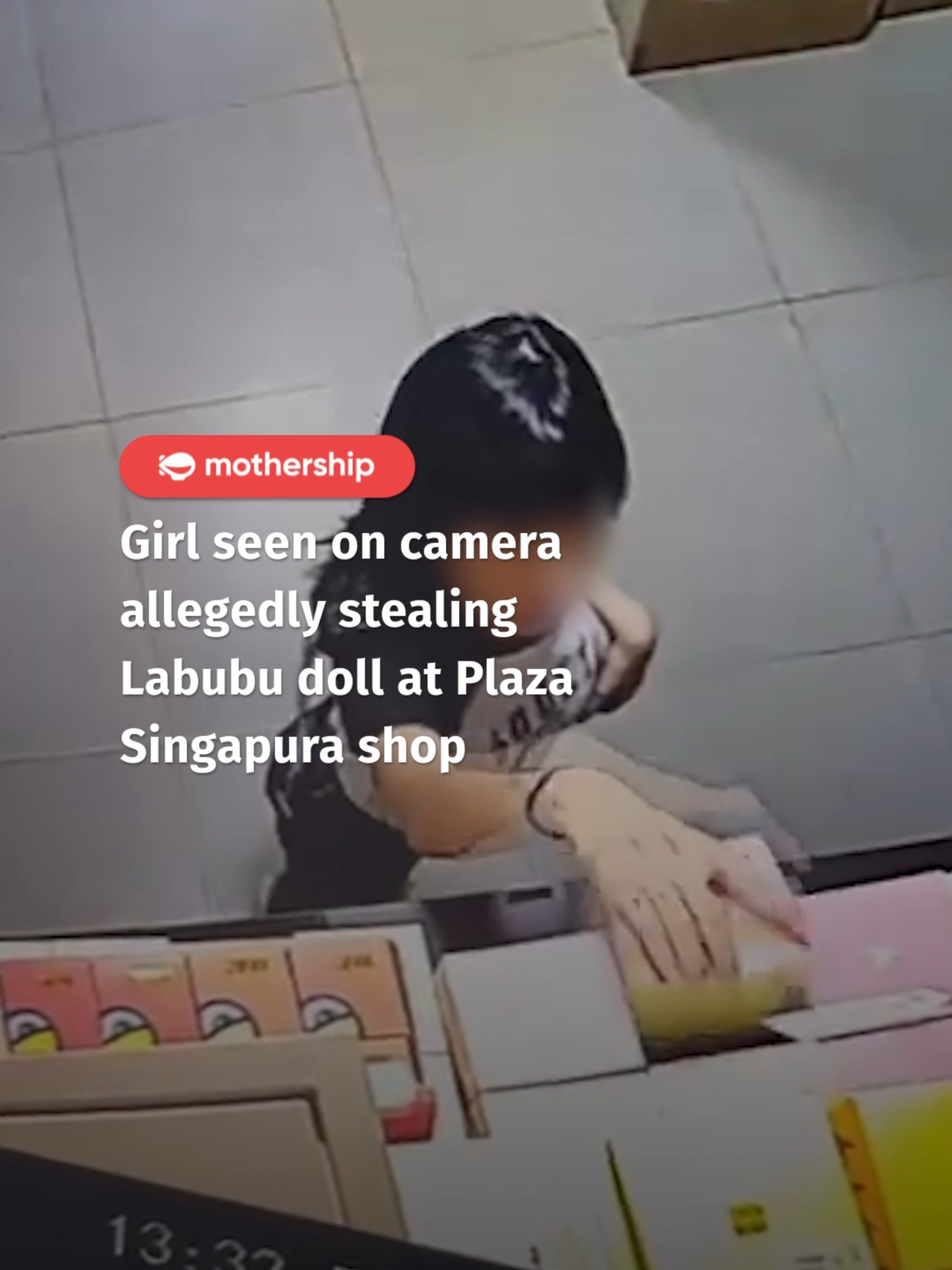 stealing is a big labooboo ❌🛑 #labubu #sgnews #tiktoksg #fyp