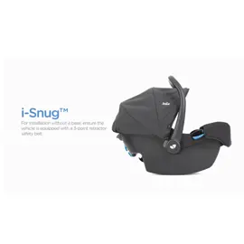 Ghế ngồi ô tô trẻ em Joie i-Snug 2 Shale Dành cho bé từ sơ sinh đến 75cm (Từ 0 đến 12 tháng) Tư thế quay sau phù hợp với bé từ sơ sinh đến 75cm (Từ 0 đến 12 tháng) Đệm đầu Tri-Protect™ với 3 lớp bảo vệ riêng biệt, không thể tháo rời #JoieiSnug2Shale #Joie #gheotochobe #gheoto #gheotochilux