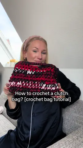 Or get your ready made KELLI bag on 🛍️crohini.com ✨ Let’s make a cute crochet clutch bag! For this crochet bag tutorial, you’ll need jersey textile yarn, and a 9 or 10 mm crohet hook. Let’s dive right in, and make a cute cherry red crochet bag! The perfect crochet clutch bag or makeup bag.  #crochetbag #crochetbagpattern #howtomakeacrochetbag #crochetbagtutorial #crochetbagpatternfree #crochetclutchbag #howtomakeacrochetclutchbag #howtocrochetaclutchbag #howtocrochetamakeupbag #howtocrochetabag #crochetmakupbagfreepattern #crochetmakeupbagpatternfree #copenhagencrochetmakeupbag #crochetmakeupbagpattern #crochetmakeupbagnozipper #makeupbagcrochetpattern #cherryredbag #darkredbag 