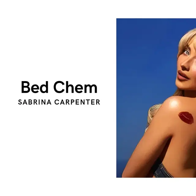 who' the cute guy with the wide, blue eyes and the big bad? 🤔  #bedchem #sabrinacarpenter #shortnsweet #song #lyrics #songlyrics #indomusikgram #music #viralsong #viral #fyp #fypシ゚viral #fyppppppppppppppppppppppp 