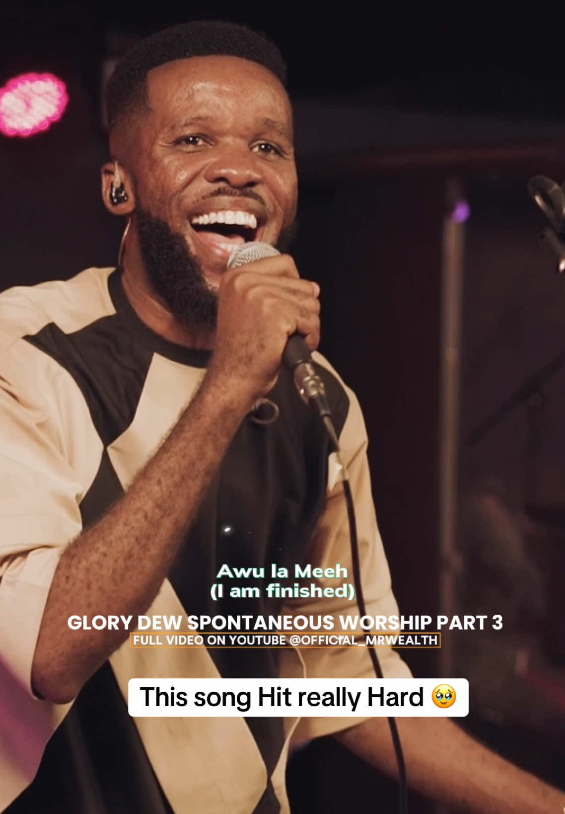 This worship Hit really Hard! I’m in Love with Jesus. Song by Lawrence Oyor. #nigeriantiktok🇳🇬 #Mrwealth #spontaneousworship #christiantiktok #viralgospelsong #Gospellyrics 