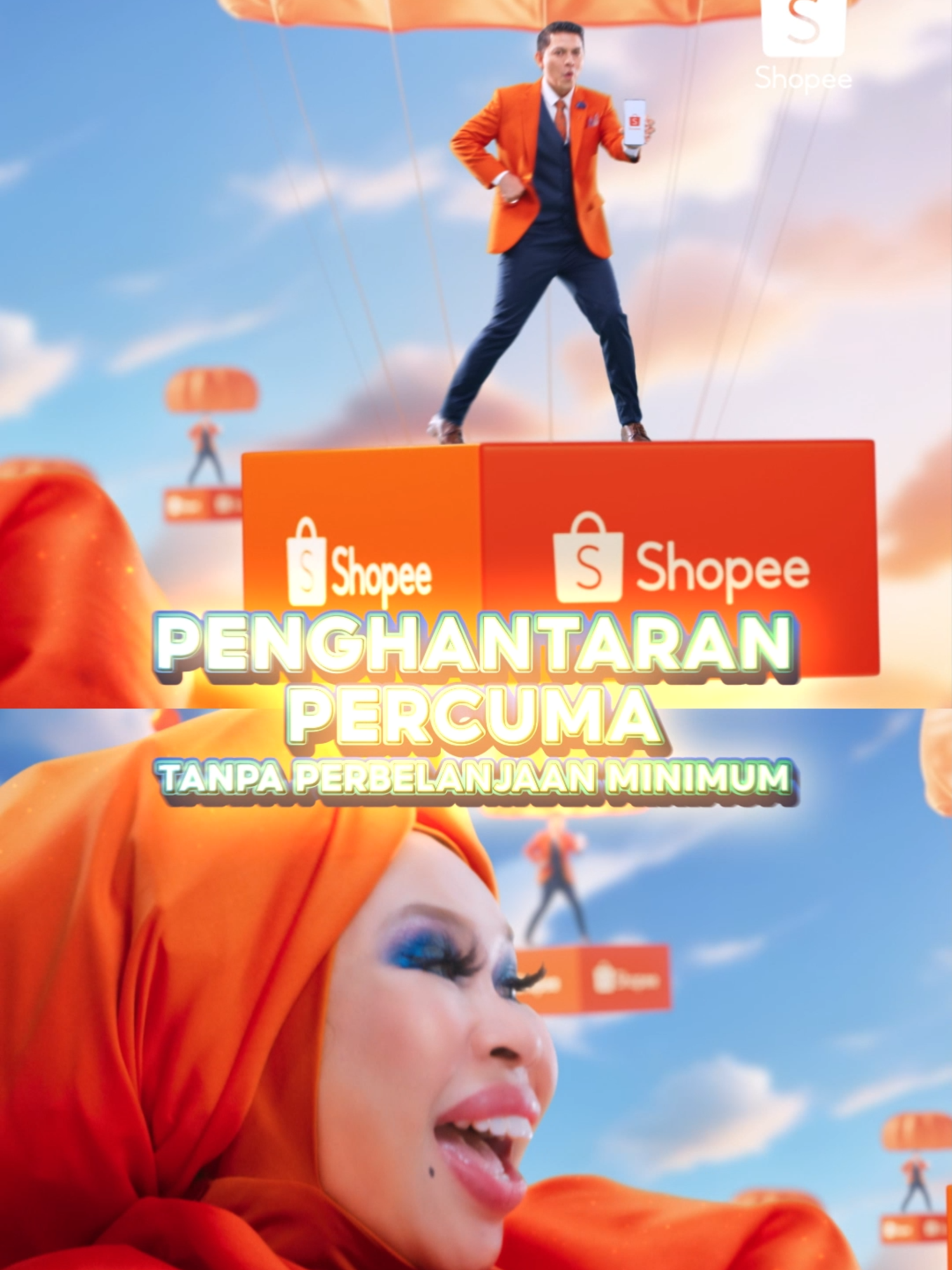🚀 11.11 Jualan Hebat dah bermula! Join Izzue Islam dan Dato Seri Vida untuk BUY BUY BUY gila-gila dengan: 🛒 Penghantaran Percuma Tanpa Perbelanjaan Minimum 🛒 90% Diskaun Dijamin Harga Terendah 🛒 Shopee Live RM11 Juta Baucar Harian Jangan lepaskan—shopping sekarang! 🧡✨ #ShopeeMY #ShopeeMY1111
