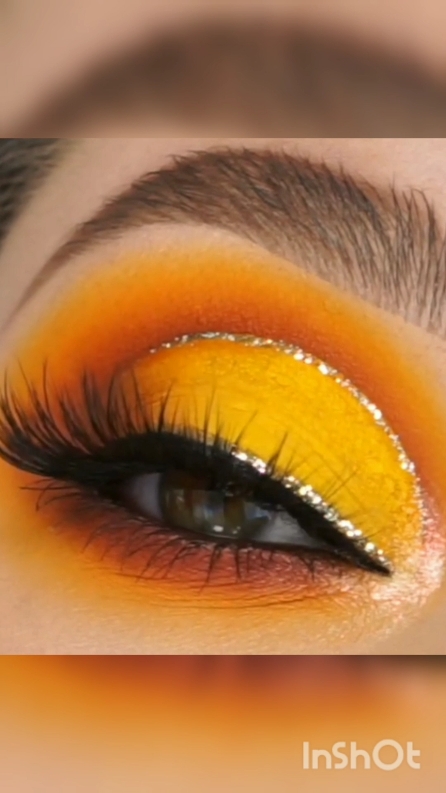 Yellow Eyemakeup tutorial  #fyp #foryou #foryoupage #fypシ゚viral #beauty #BeautyTok #makeupartist #jaaniyasarts #jaaniyasart1 #jaaniyasarts12 #makeup #makeuptutorial #eyemakeup #eyemakeuptutorial 