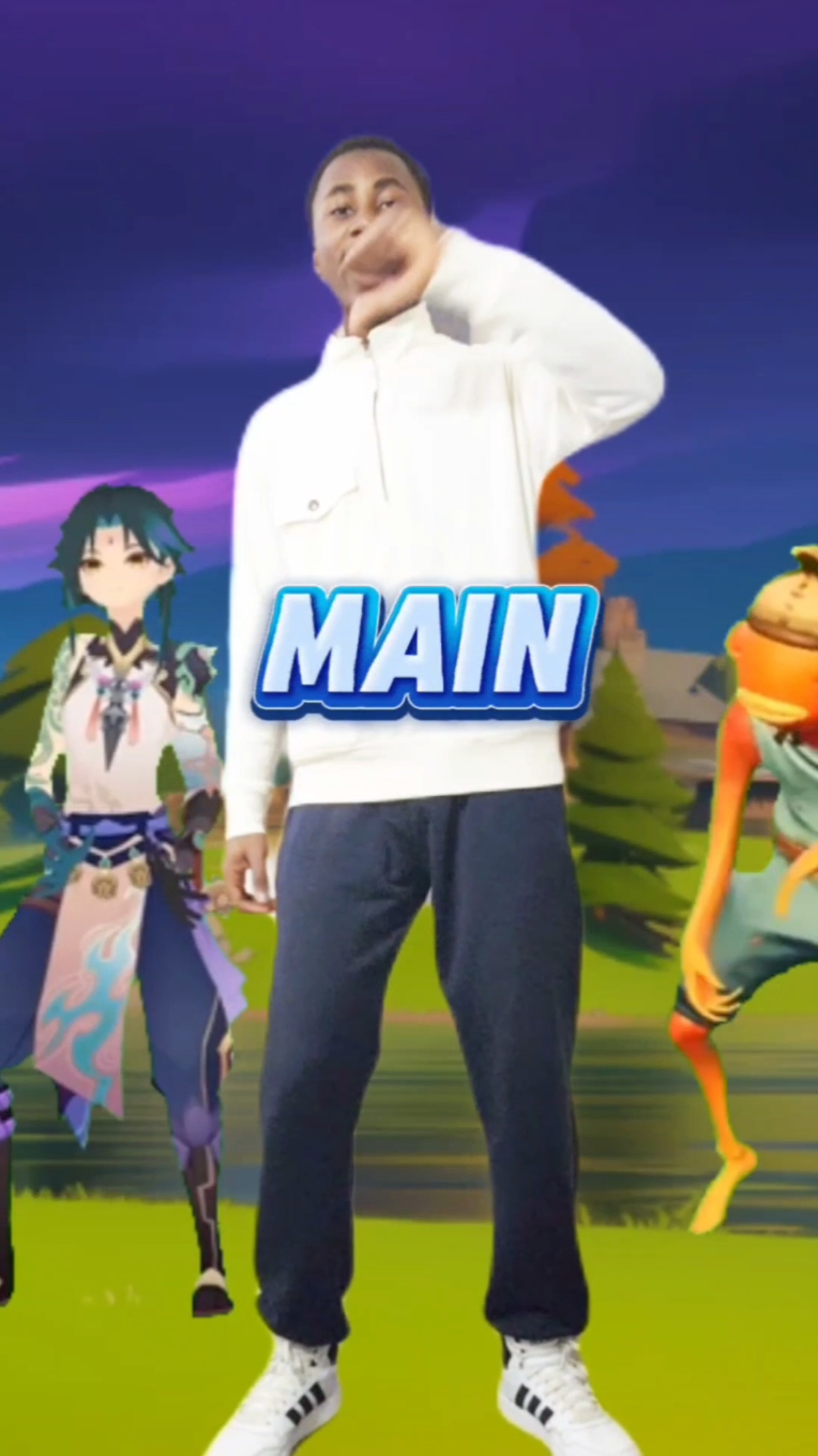I'm the main character when we playing Fortnite #music #fortnite 