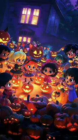 Trick or treat.Halloween, English animated children's songs 不給糖就搗蛋|萬聖節狂歡|英文動畫兒歌 #funnyvideos#animated #videokids #kidssongg #shortss #aimusic#aianimationn #halloween #trickortreats