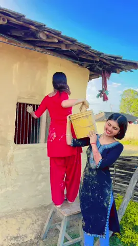 Diwali❤️🫶 @Biva Yadav #foryou #nivayadav88 #villagers #parentslove 