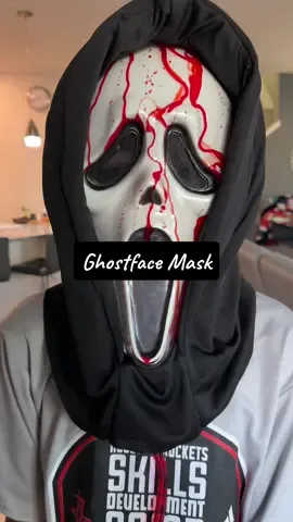 My son decided to dress up as Scream Ghostface this year. I was actually shocked since he’s just turning thirteen. Oh how I remember when the orginal movie came out and it was soo scary back then! 🩸🖤👻 #halloween #ghostface #scream #halloweencostume #nostalgia 