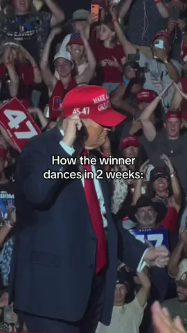 The legendary Trump Dance 🕺 #donaldtrump #trump2024 #usa #election #republican #maga 