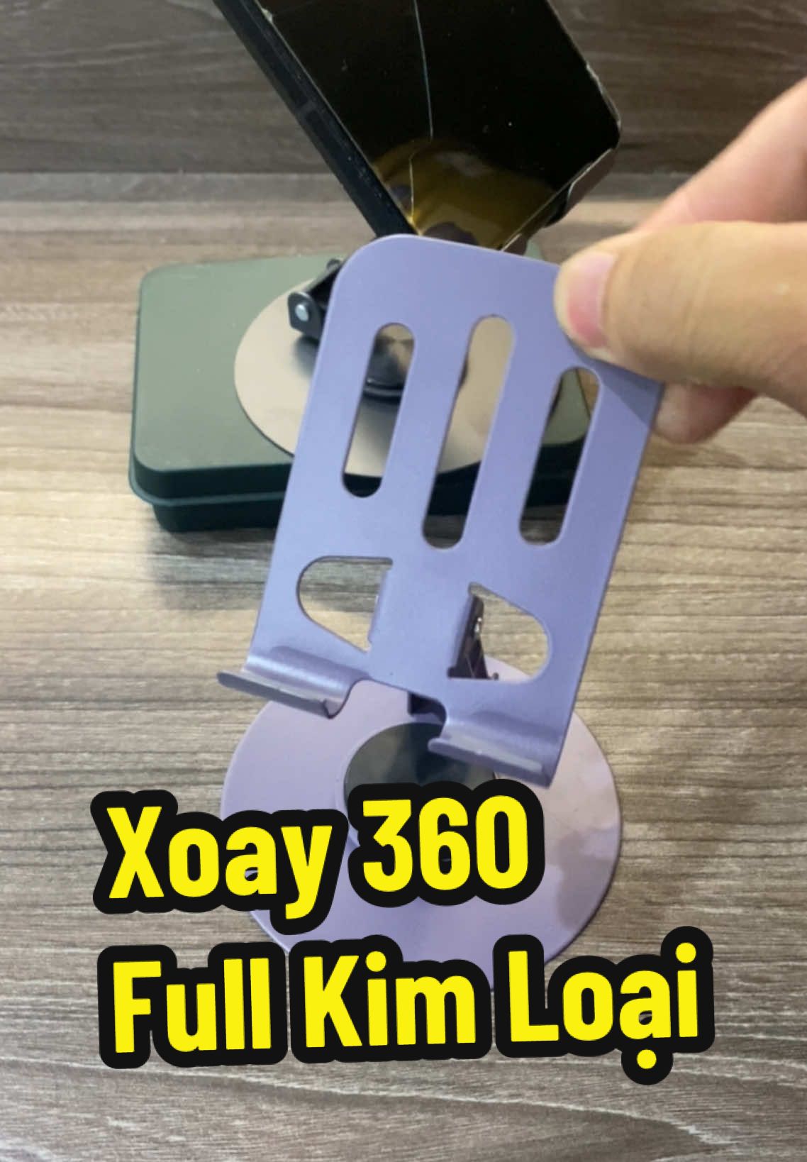 Giá đỡ để điện thoại di động ipad kim loại xoay 360 độ #giadedienthoai #giadedienthoaixoay360 #giadeipad #kepdienthoaixoay360do #giadungtienich #dogiadung 