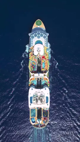 100 days of World’s Biggest Weekend in the bag – we would say we’re celebrating but we really haven’t stopped since day one🕺 #UtopiaoftheSeas #Vacation #Cruise #cruisetok #traveltok #100
