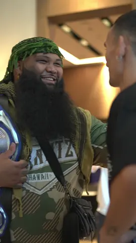 Stand up Hawaii! ✌️ titles on the line this week as Da Crazy Hawaiian defends his Super Heavyweight belt and BMF Max Holloway looks to regain his UFC Featherwelt belt! Tune into #PowerSlap9 THIS THURSDAY 12pET/8pGST LIVE & FREE on Rumble  #InAbuDhabi | @Visit Abu Dhabi  #maxholloway #UFC #ufc308 #PowerSlap #DaCrazyHawaiian #hawaii