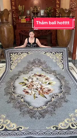 Thảm bali hotttt toabf màu sang đẹp cho mọi gia đình #thambali #thamtraisan #thảm #trangtrinhacua #xuhuongtiktok 