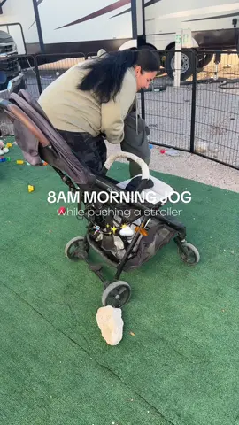 If this is going to become a daily thing, i definitely need better shoes! What do you recommend!?🏃🏻‍♀️💨💫 #sahm #rvlife #rvliving #sahmtok #rvlifestyle #rvlivingfulltime 