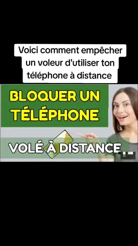 Comment bloquer un téléphone à distance #securiser_telephone_distance 