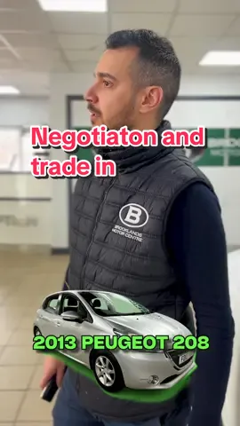 Customer wanted to buy the 2013 Peugot 208 and wanted to trade in his vehicle… #cars #carreview #c#cardealershipb#blowthisup#businessf#fypdeals #cars #sales#negotiation#dealership 
