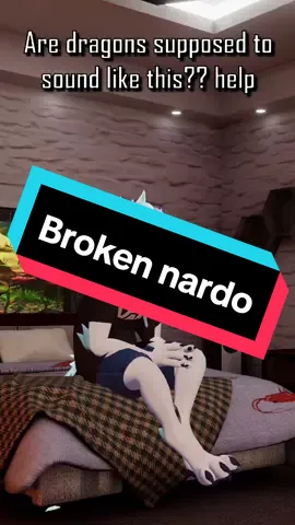 Nardos make honk sounds?? the more you know #vrchat #fullbodytracking #facetracking #humor #furry 