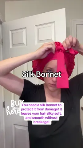 I’ve noticed considerably less frizz since using this hair bonnet! #Falldealsforyou  #Tiktokshopcybermonday #Tiktokshopholidayhaul #Tiktokshopblackfriday #hairtok #haircare #hairbonnet 