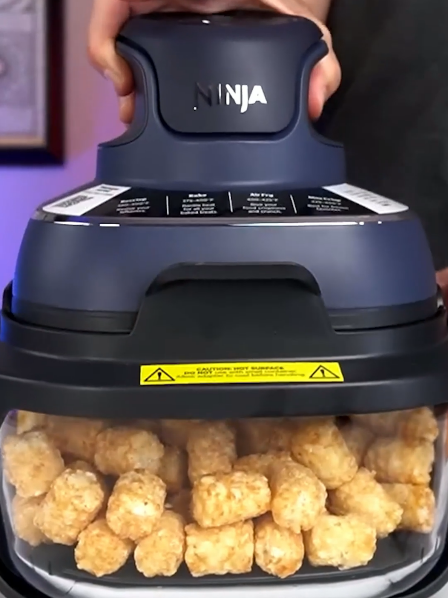 Testing the Ninja Crispi! #ninja #ninjacrispi #airfryer #ninjaairfryer #gadgets #amazon #asseenontv