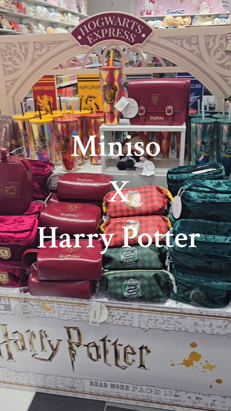 Miniso's new Harry Potter Collection! @Miniso Official @MINISO United States @Pearlridge Center  #MinisoHawaii #Hawaii #Miniso #HarryPotter #Minisoxharrypotter #MinisoFinds #HarryPotterStyle #MagicalWondersAwait #Hogwarts #Gryffindor #Hufflepuff #Ravenclaw #Slytherin 