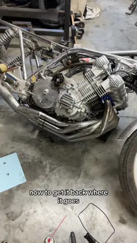 This SHOULD have been a 10 minute job 🙃 #mechanic #motorcycle #honda #vintage #cbx #supersport #sportbike #motorbike #fail #satisfying #funny #howto #suzuki #ducati #yamaha #kawasaki #harleydavidson #royalenfield #chopper #bobber #oilchange #caferacer #restoration 
