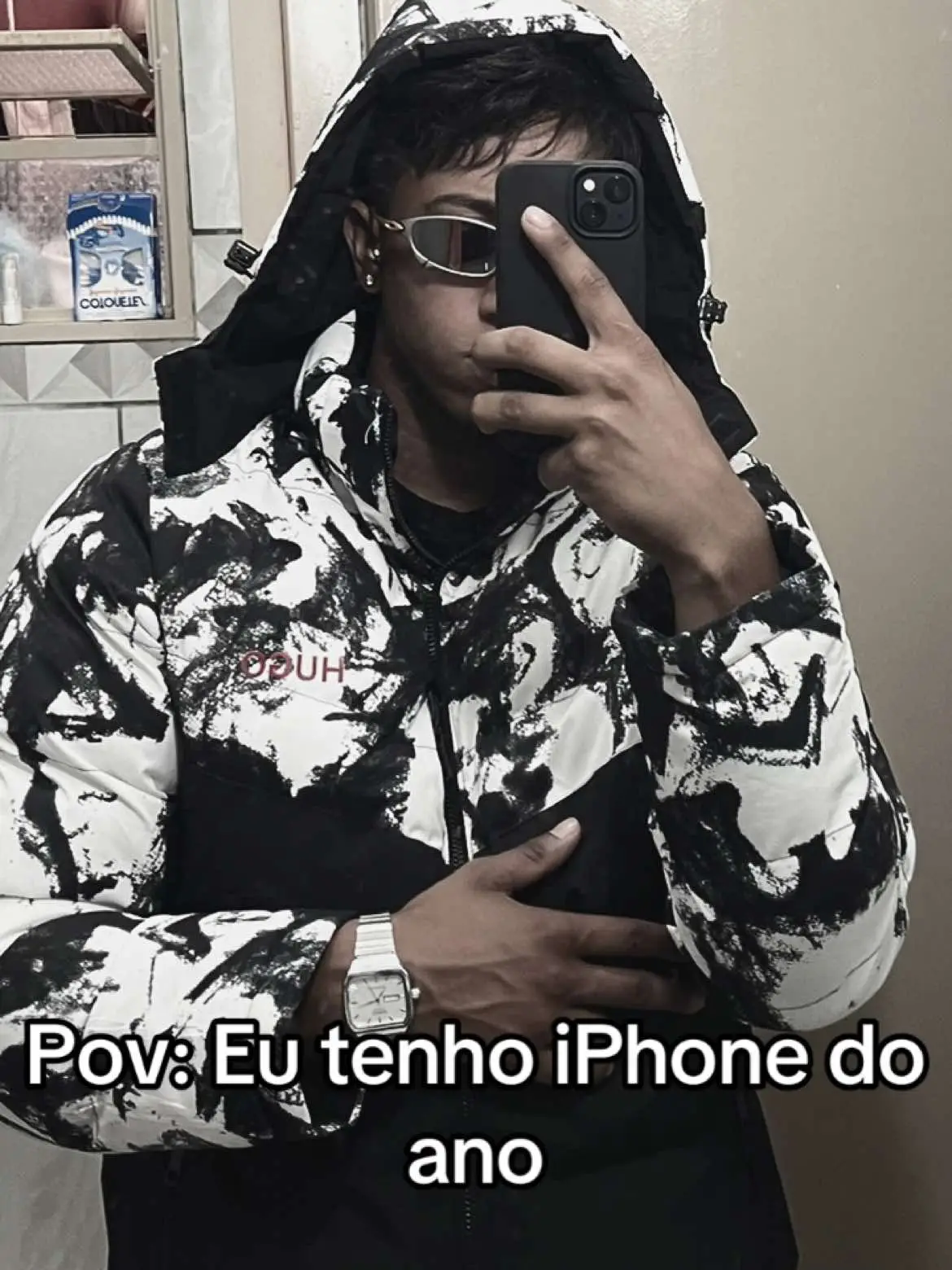 idai se tem iphone do ano 🥱#cb300f #cb300 #tutu #tw300f #flypシ #sh 