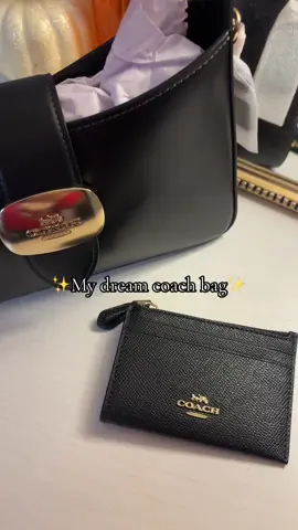 I've been wanting this bag for so long and im obsessed ✨🥰 #coach #coachbag #coachoutlet #elizashoulderbag #fallstyle #trendy #trending #trendingbags #f #fyp #foru 